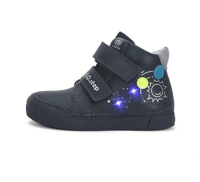 D.D.Step черевики A068-42418M Royal Blue LED