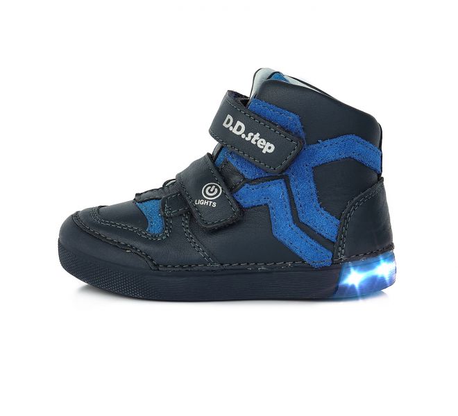 D.D.Step черевики A068-577M Bermuda Blue LED
