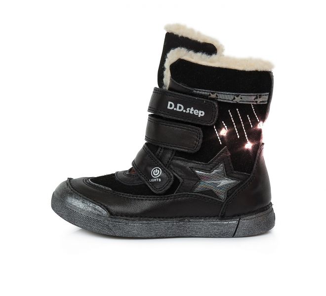 D.D.Step черевики W068-767AM Black LED