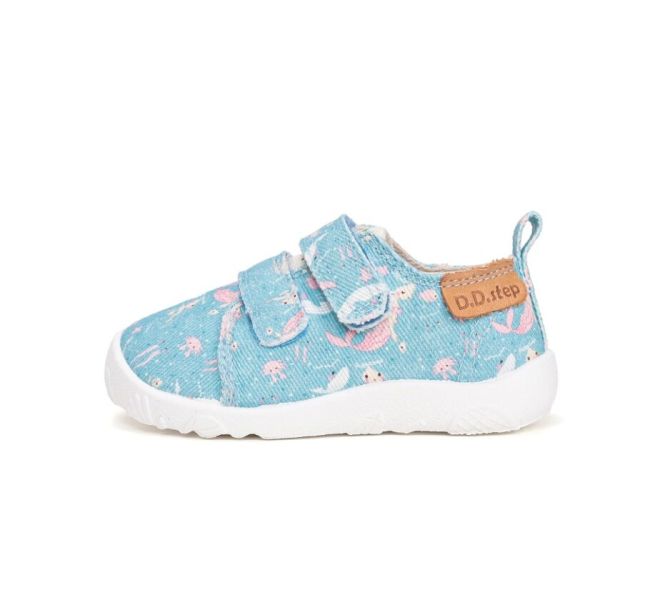 D.D.Step Кеди C086-52832AM Sky Blue Barefoot